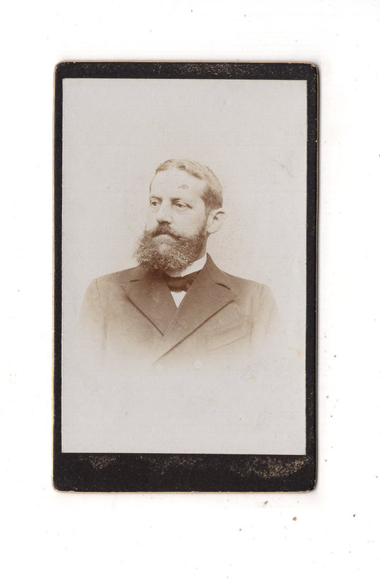 Fotografie Herrenportrait - unbekannter Ort 1880er