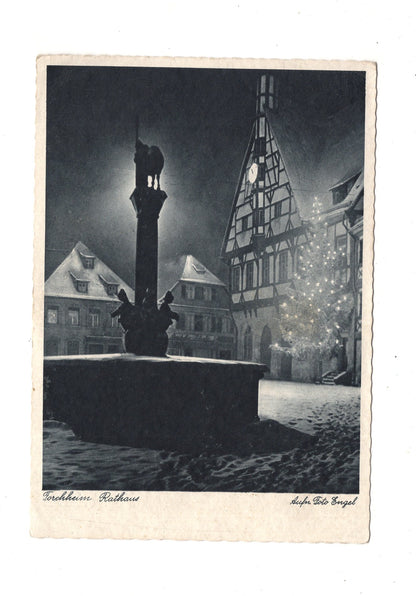 Ansichtskarte Forchheim / Rathaus