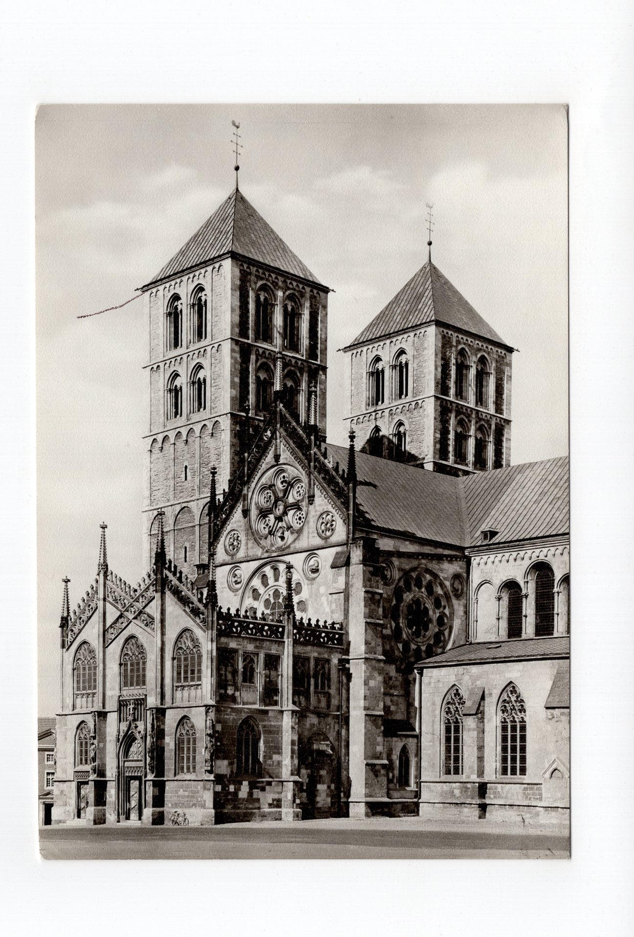 Ansichtskarte Münster in Westfalen / Dom - Paradies