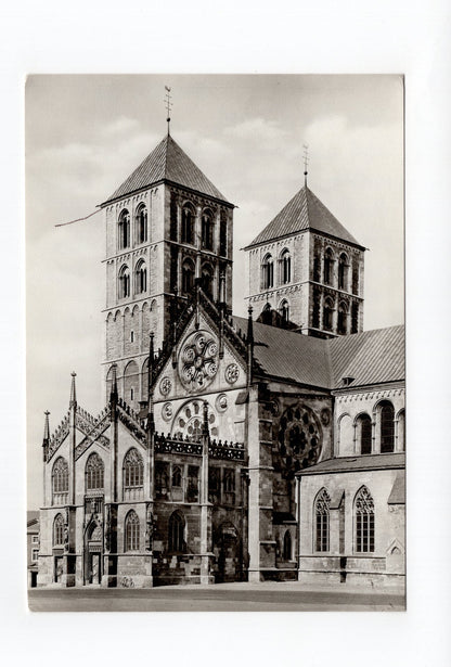 Ansichtskarte Münster in Westfalen / Dom - Paradies