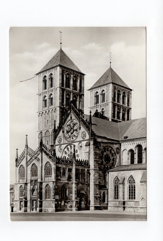 Ansichtskarte Münster in Westfalen / Dom - Paradies