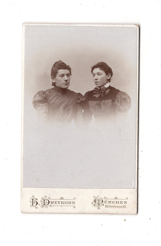 Fotografie Damenportrait - München 1898
