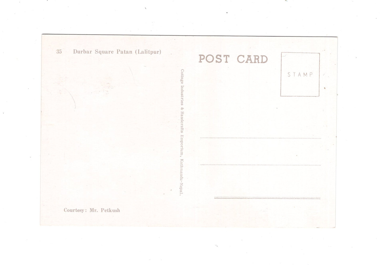 Ansichtskarte Durban Square Patan / Lalitpur / Indien