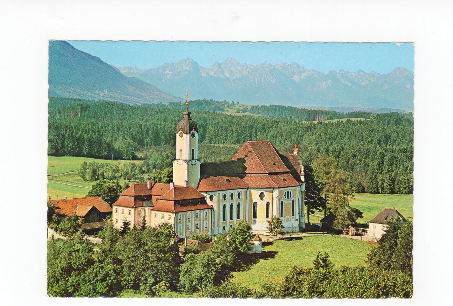 Ansichtskarte Die Wies / Wallfahrtskirche