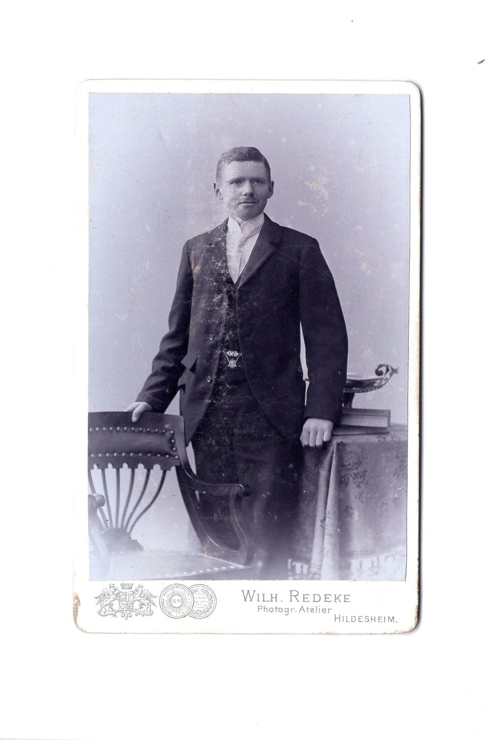 Fotografie Feiner Herr - Hildesheim um 1900