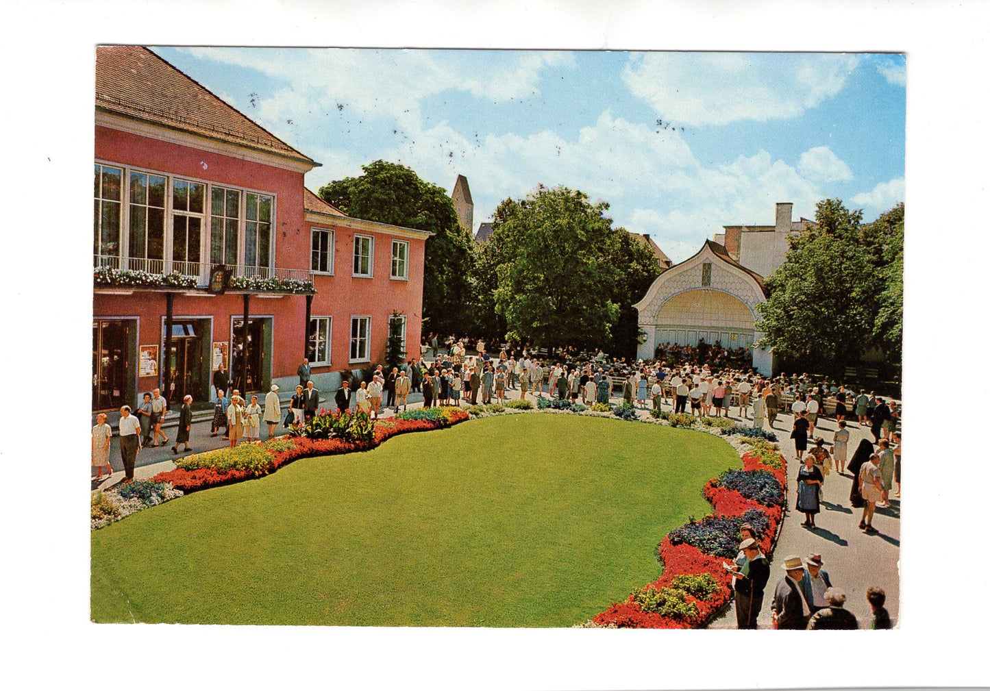 Ansichtskarte Bad Wörishofen im Allgäu / Konzert am Kurhaus