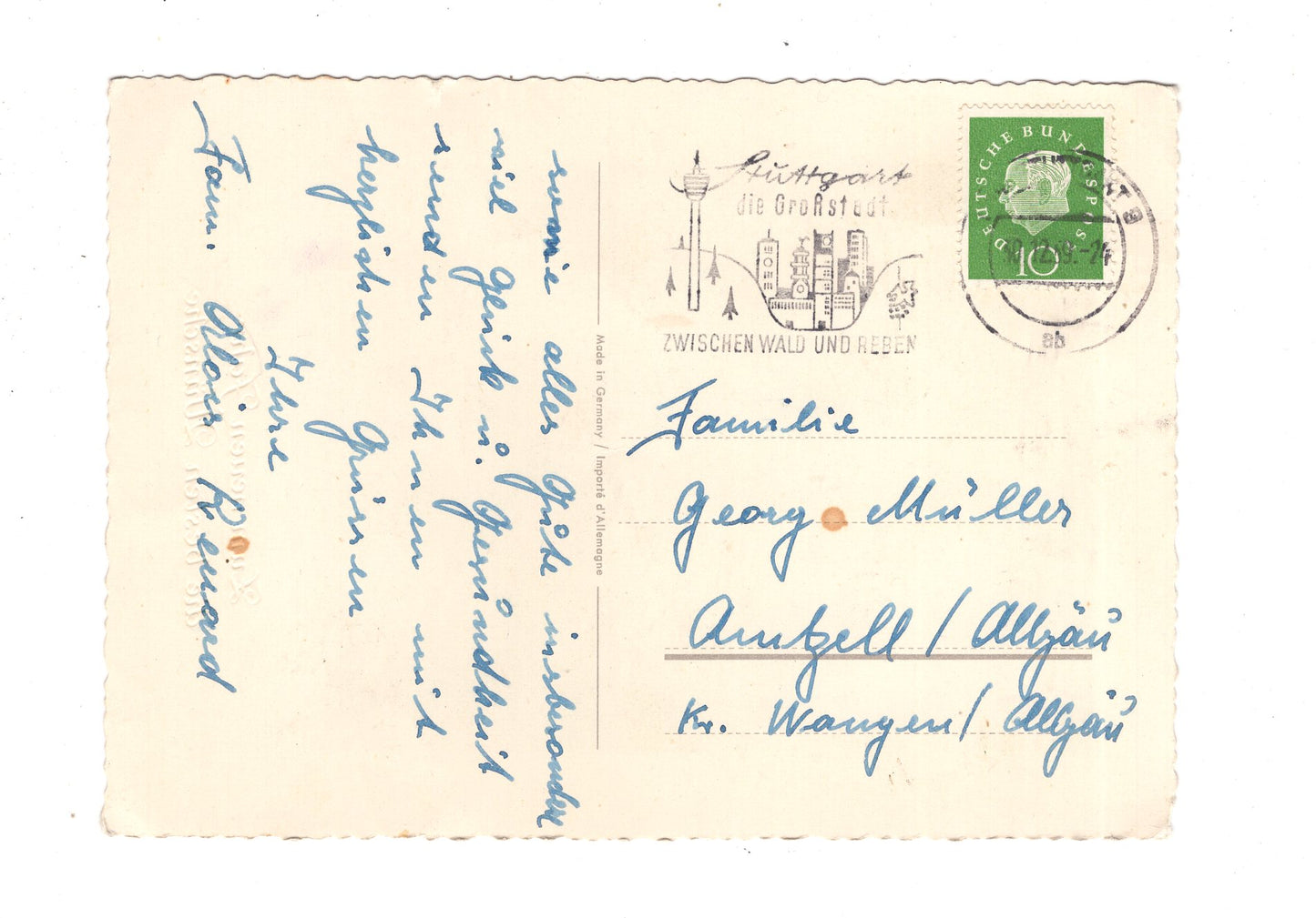 Ansichtskarte Feiertage / Frohes neues Jahr / K1-69