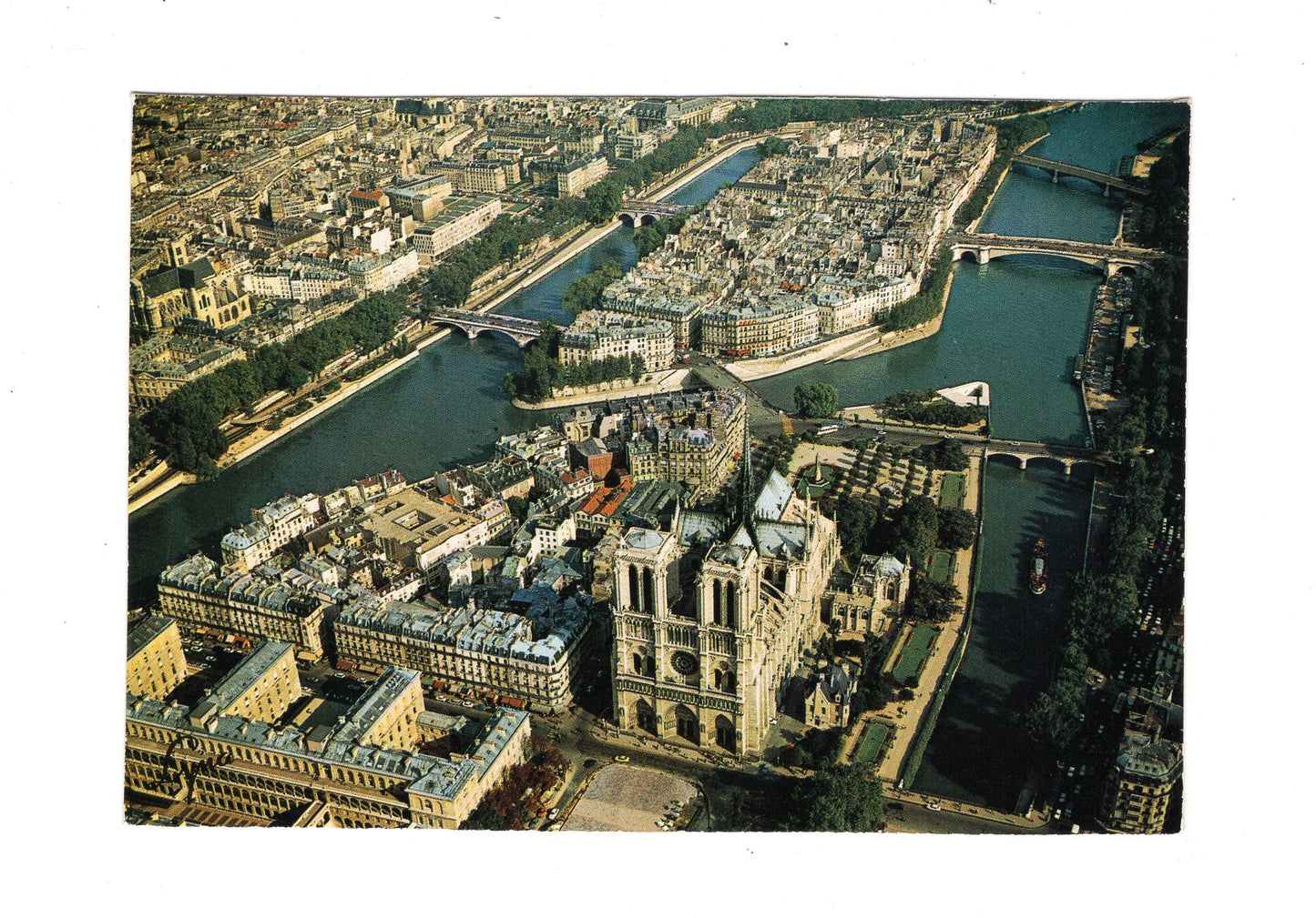 Ansichtskarte Paris / L´Ile de la Cite / Frankreich