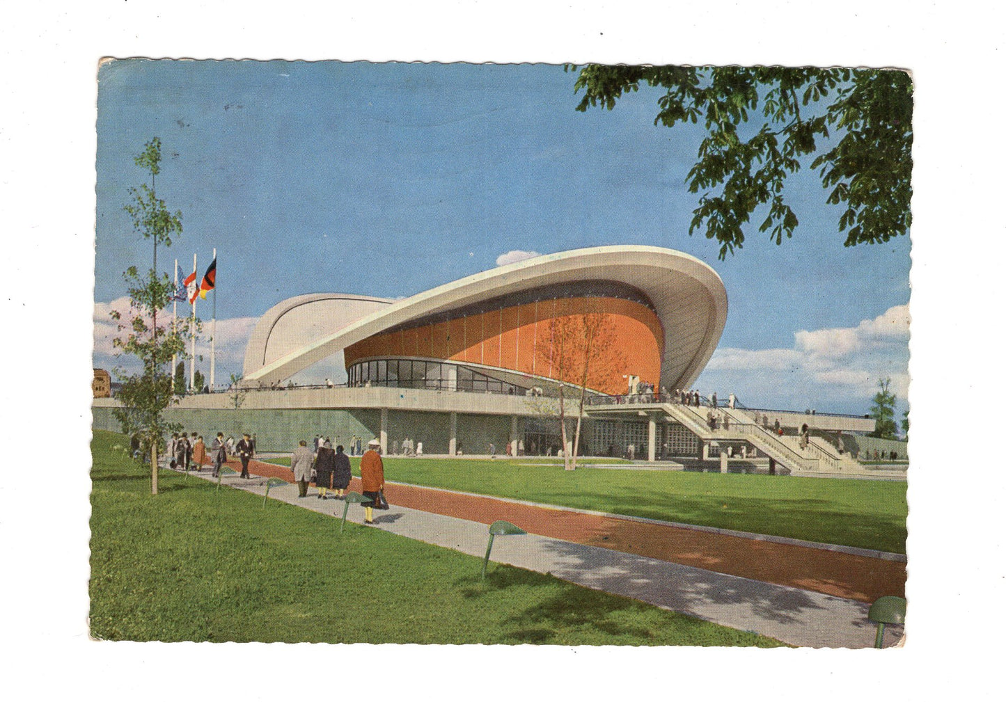 Ansichtskarte Berlin / Kongresshalle im Tiergarten