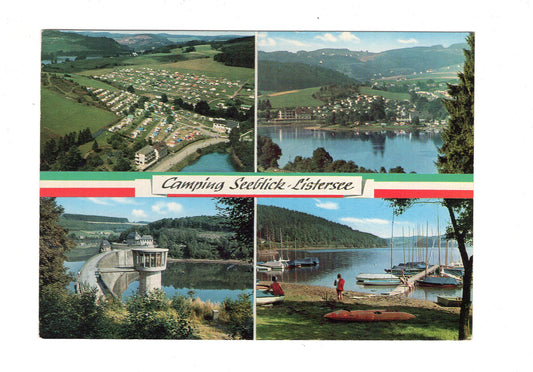 Ansichtskarte Camping Seeblick / Windebruch-Listersee / H1-64