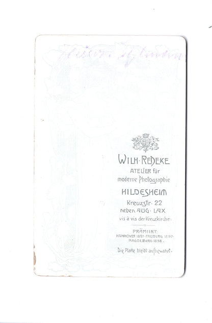 Fotografie Feiner Herr - Hildesheim um 1900