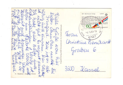 Ansichtskarte Breuberg / Odenwald / Stadtteil Sandbach / Ernst-Ludwig-Klinik