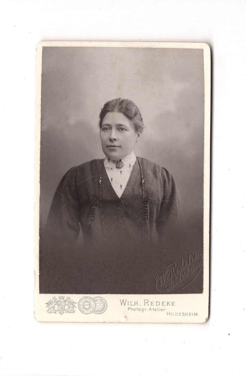 Fotografie Damenportrait - Hildesheim 1900er / CDV C1-14