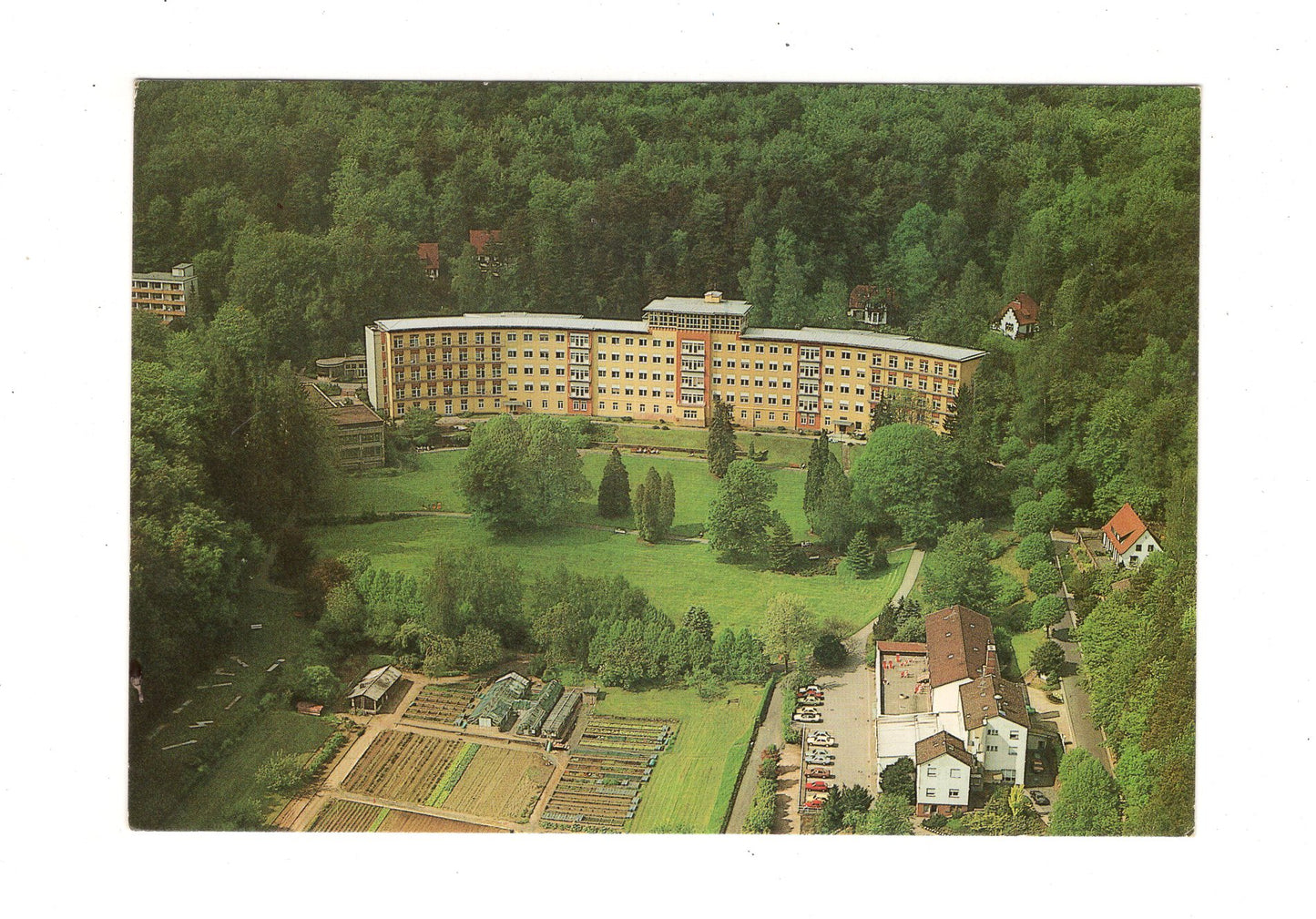 Ansichtskarte Breuberg / Odenwald / Stadtteil Sandbach / Ernst-Ludwig-Klinik