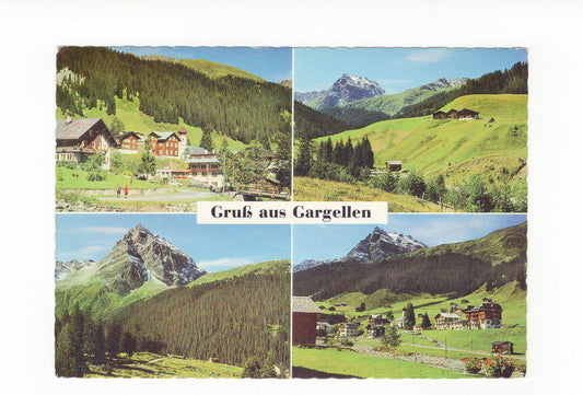Ansichtskarte Gargellen im Montafon / Vorarlberg / Österreich