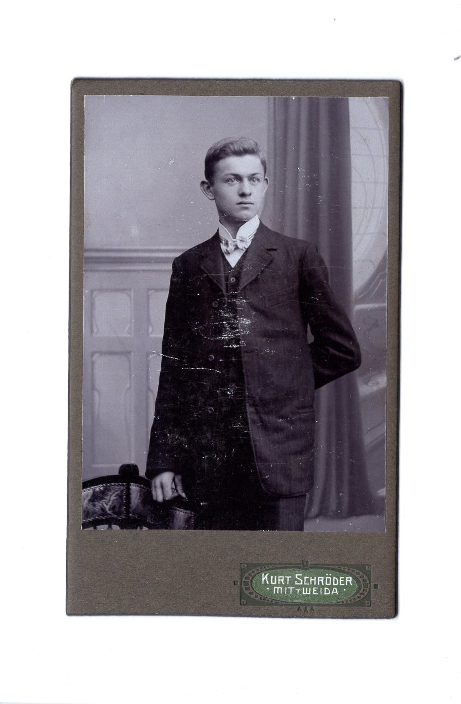 Fotografie Feiner Herr - Mittweida 1900er