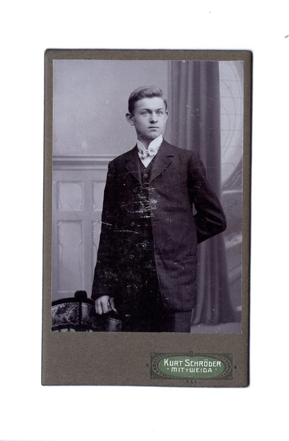 Fotografie Feiner Herr - Mittweida 1900er