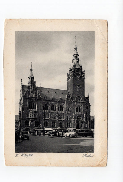 Ansichtskarte Wuppertal-Elberfeld / Rathaus