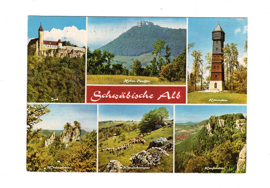 Ansichtskarte Schwäbische Alb / Teck / Römerstein +++