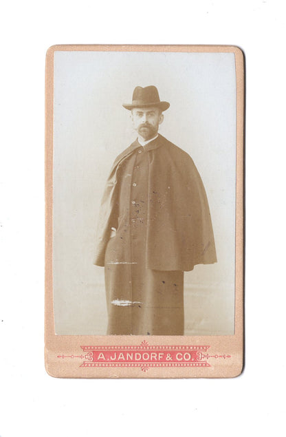 Fotografie Feiner Herr / benannt - Berlin 1890er