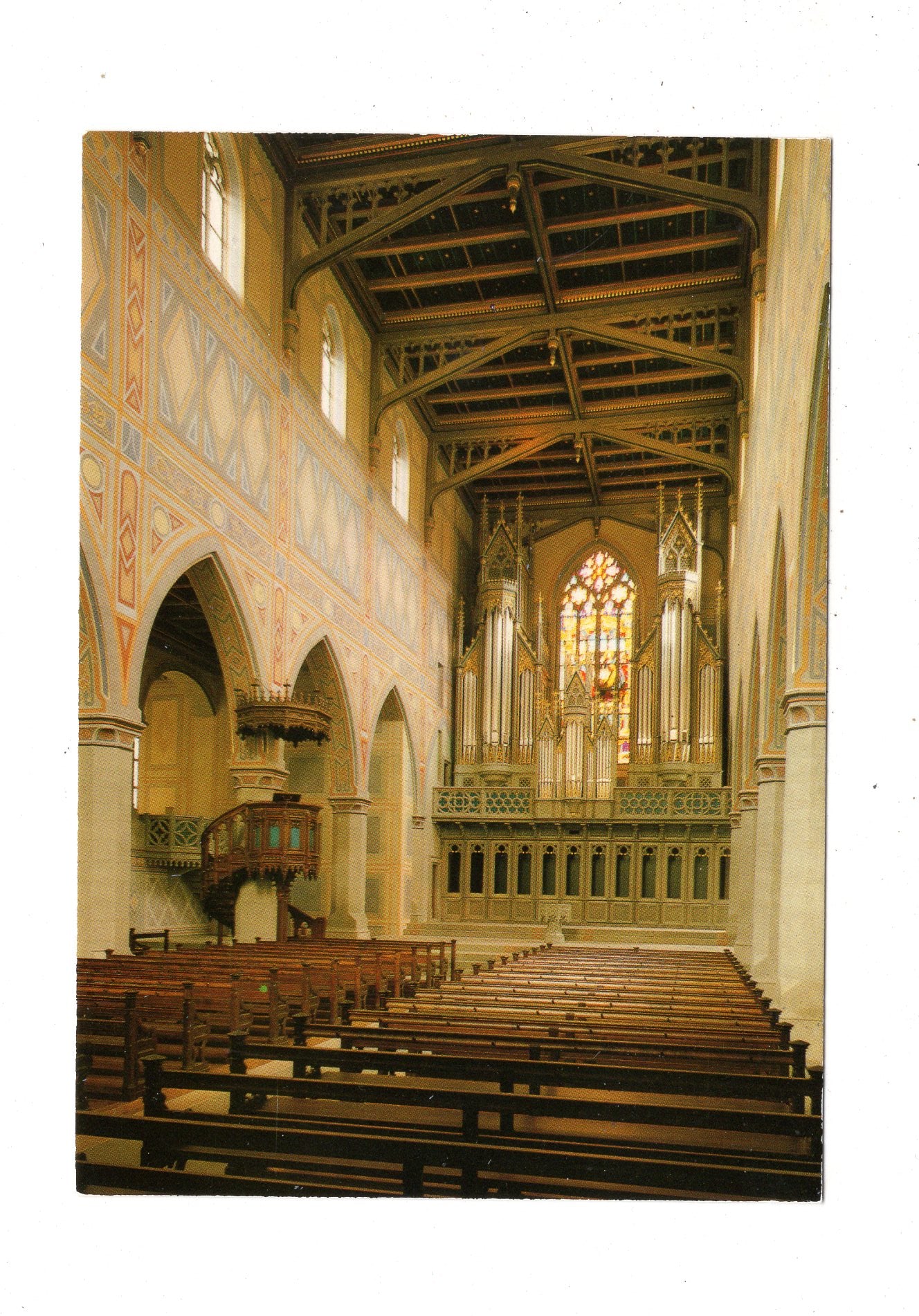 Ansichtskarte St. Gallen / St. Laurenzenkirche / Schweiz