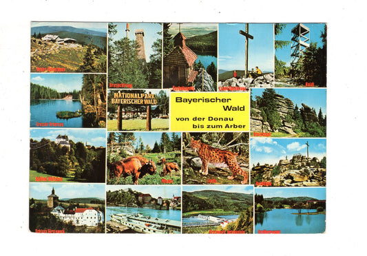 Ansichtskarte Bayerischer Wald von der Donau bis zum Arber / K1-51