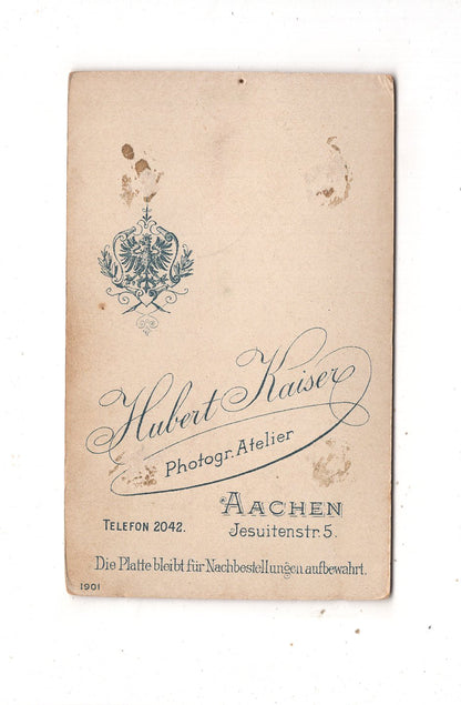 Fotografie Damenportrait - Aachen um 1900