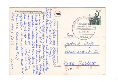 Ansichtskarte Königsfeld im Schwarzwald / G1-67