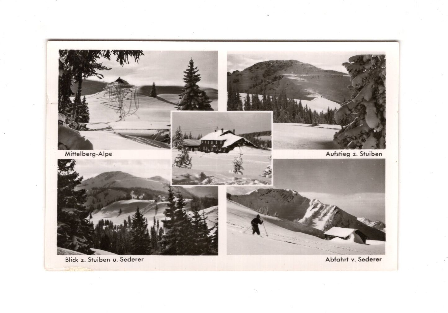 Ansichtskarte Naturfreundehaus am Gschwender Horn