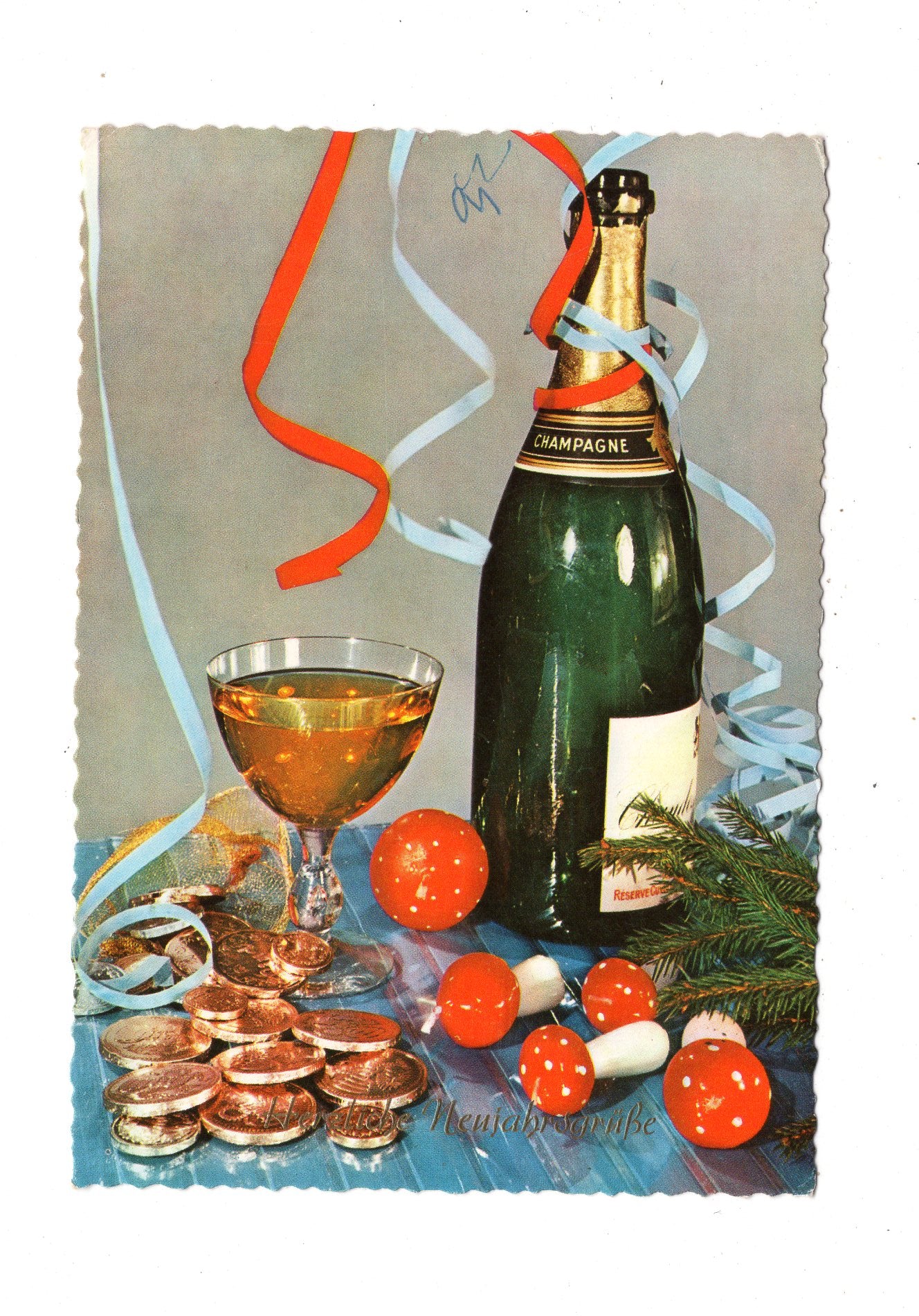 Ansichtskarte Feiertage / Frohes neues Jahr / K1-69