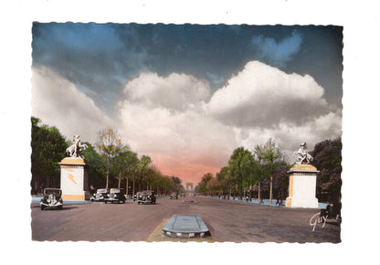 Ansichtskarte Paris / Avenue des Champs Elysees / Frankreich