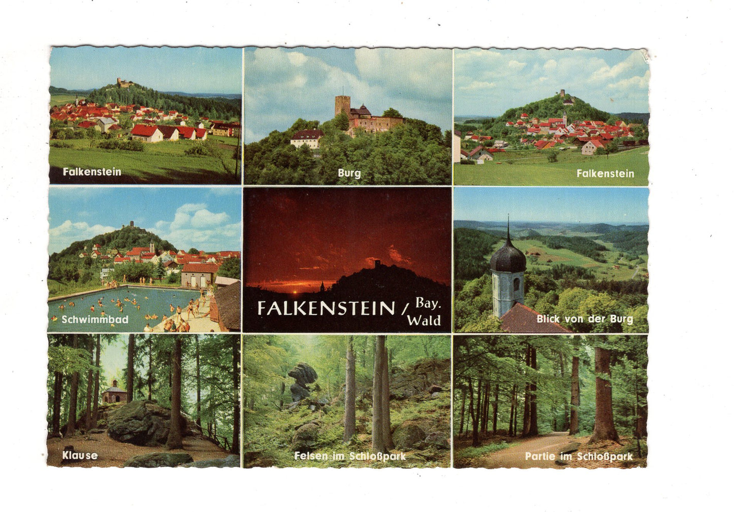 Ansichtskarte Falkenstein / Bayerischer Wald / K1-51