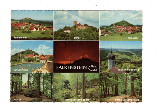 Ansichtskarte Falkenstein / Bayerischer Wald / K1-51