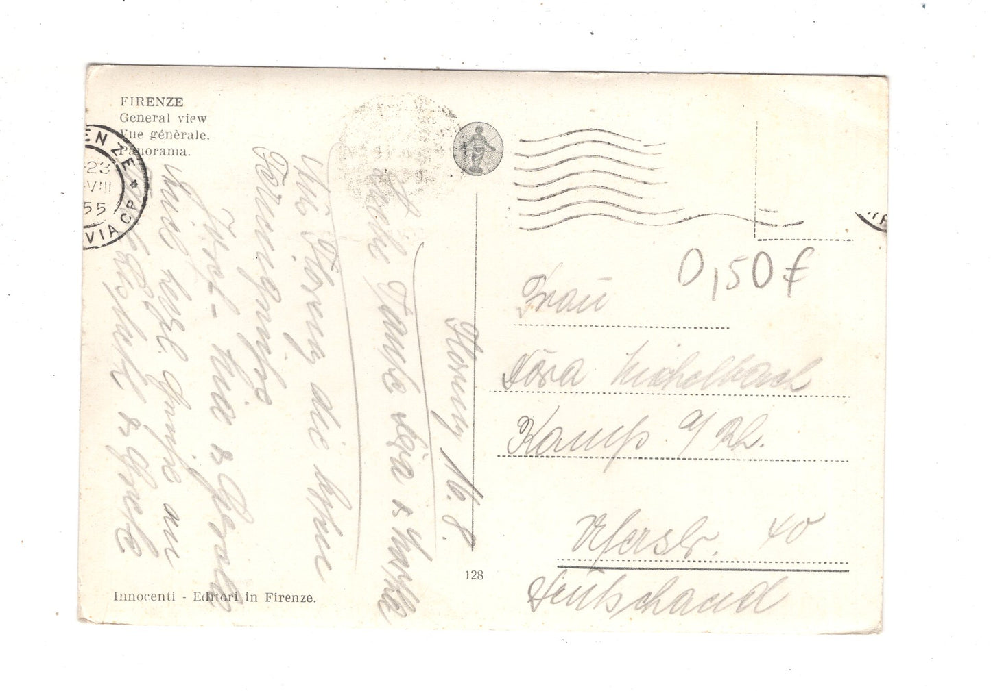 Ansichtskarte Firenze Florenz / Italien / N1-57