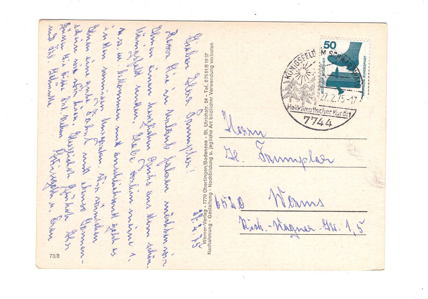 Ansichtskarte Königsfeld im Schwarzwald / G1-67