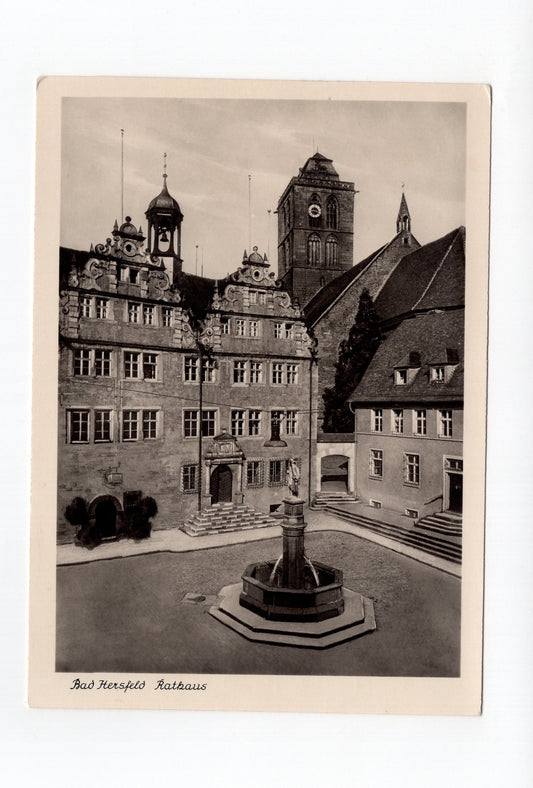 Ansichtskarte Bad Hersfeld / Rathaus