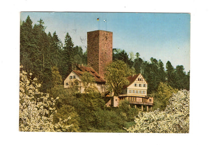 Ansichtskarte Bad Liebenzell im Schwarzwald / Burg Liebenzell