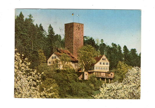 Ansichtskarte Bad Liebenzell im Schwarzwald / Burg Liebenzell
