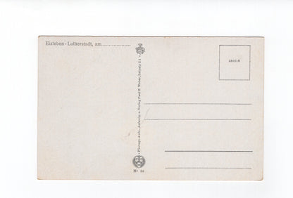 Ansichtskarte Lutherstadt Eisleben / Luthers Sterbehaus