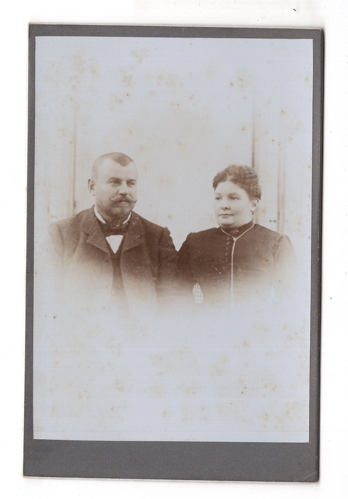 Fotografie Feines Paar - München 1890er / CAB X-23