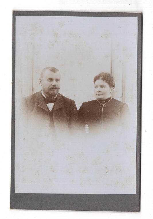 Fotografie Feines Paar - München 1890er / CAB X-23