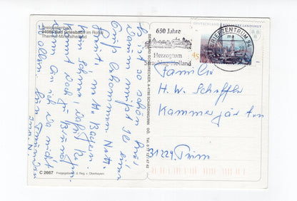 Ansichtskarte Bad Griesbach Im Rottal / Fürstenhof Bad Griesbach