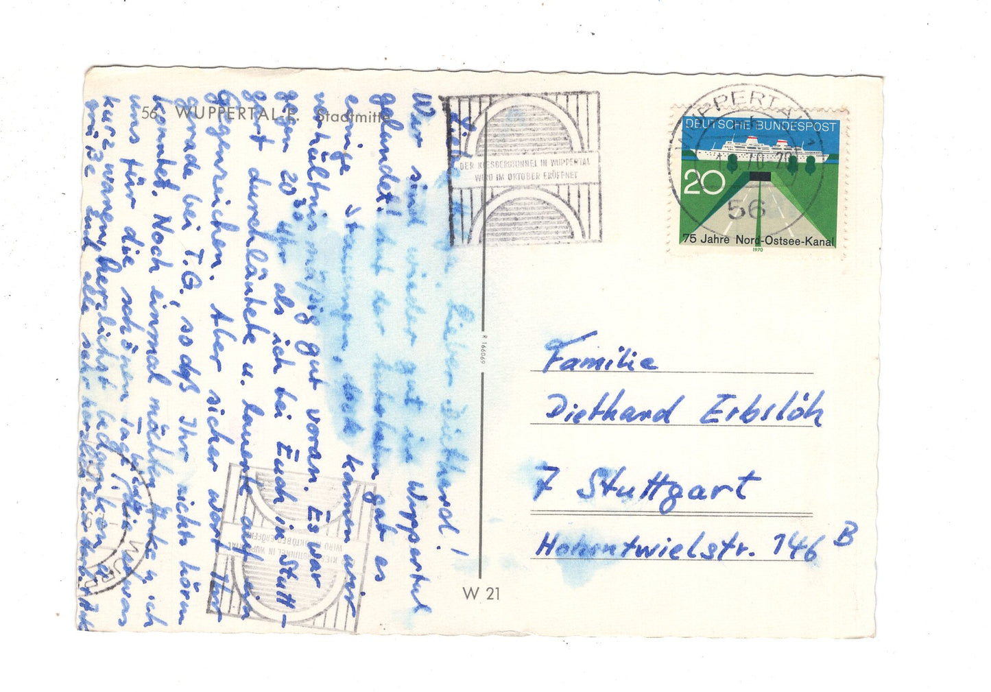 Ansichtskarte Wuppertal / Stadtmitte / J1-58