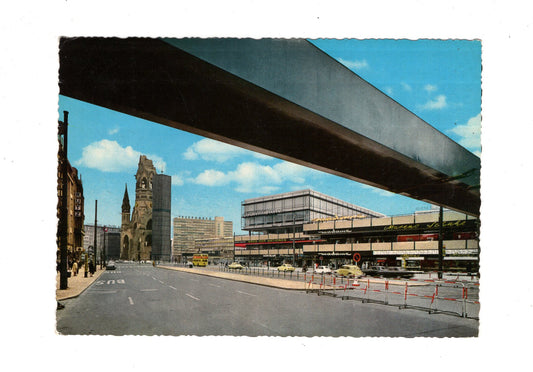 Ansichtskarte Berlin / Tauentzienstraße mit Europa Center