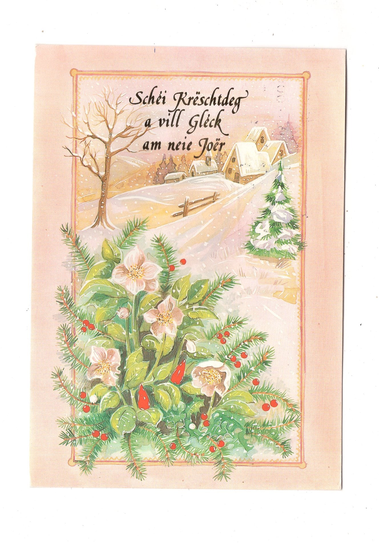 Ansichtskarte Feiertage / Frohes neues Jahr / K1-70