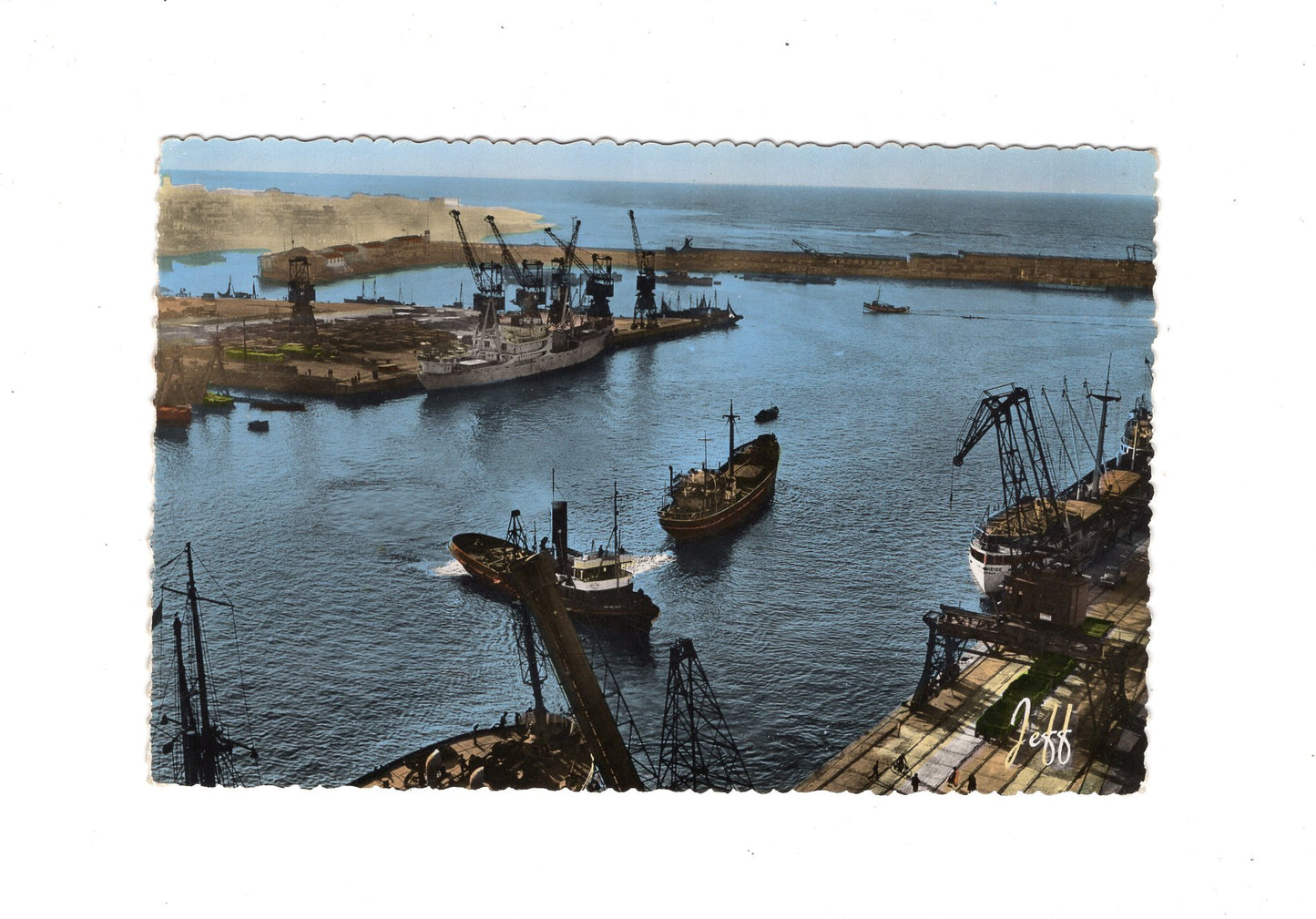 Ansichtskarte Casablanca / Hafen / Marokko