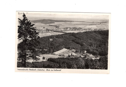 Ansichtskarte Sommerfrische Neukirch / Lausitz / Blick ins Valtental