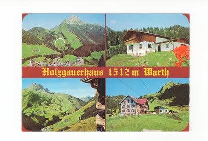 Ansichtskarte Gasthof Holzgauerhaus / Warth-Lechleiten / Vorarlberg / Österreich