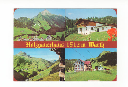Ansichtskarte Gasthof Holzgauerhaus / Warth-Lechleiten / Vorarlberg / Österreich