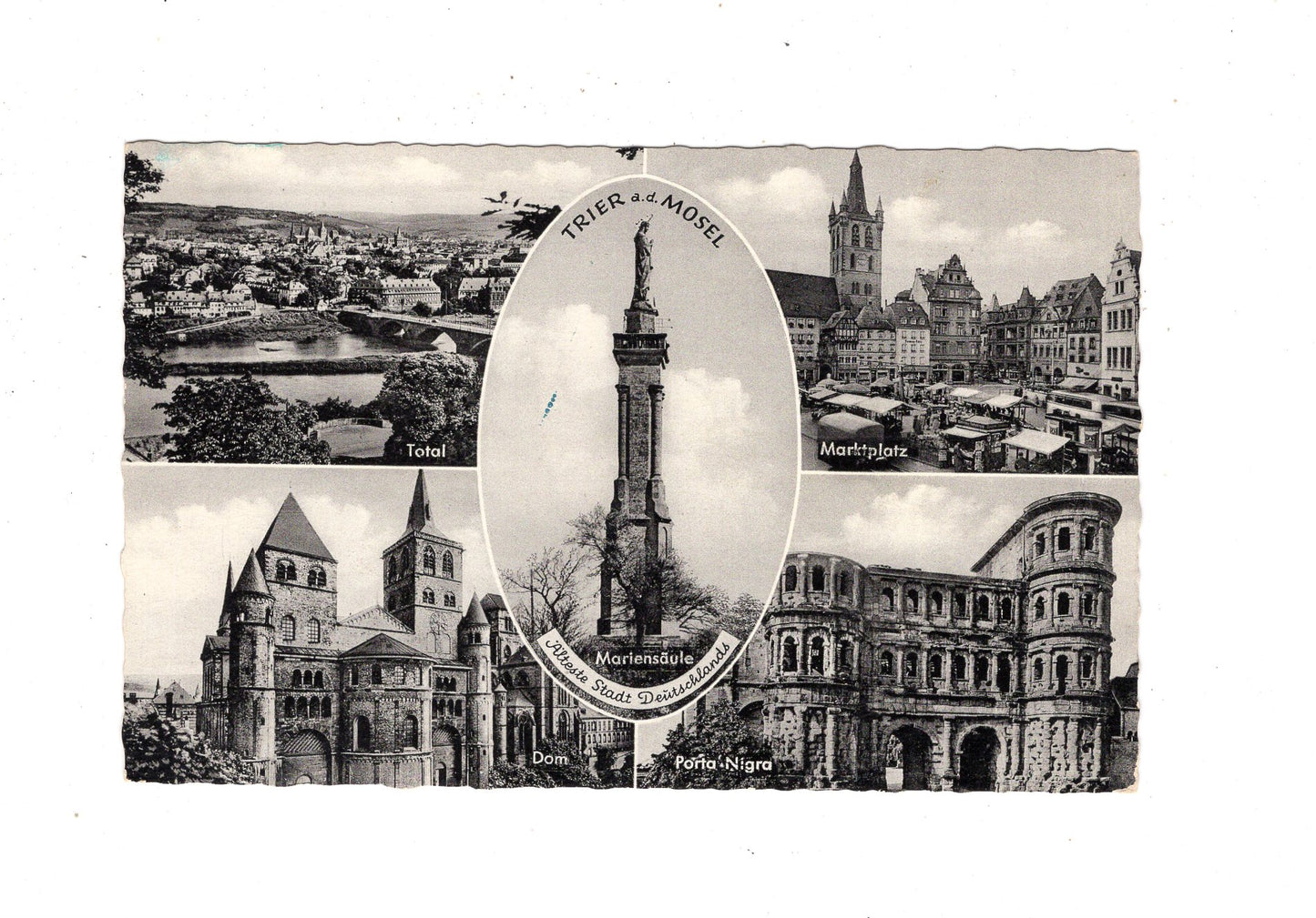 Ansichtskarte Trier an der Mosel / Mariensäule +++ / M1-56